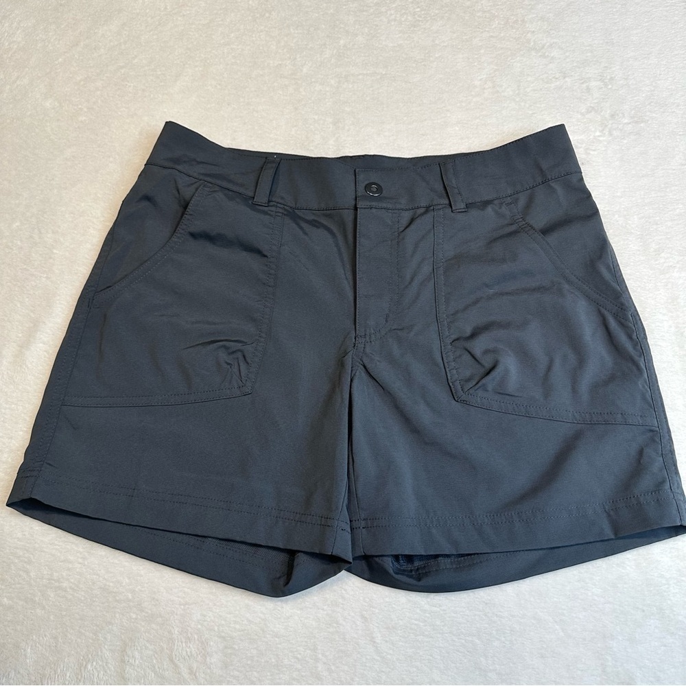 EU Columbia Kestrel Trail Stretch Gray Hiking Shorts